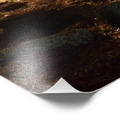 Banc en bois [24x20] Impression photo (Coin)