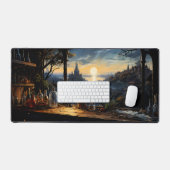 Banc Magic Workshop surplombant une baie d'Imagina (Clavier et souris)