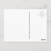 Banc sous trois cartes postales (Dos)