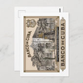 BANCO DE CUBA BRIEFKAART (Voorkant / Achterkant)