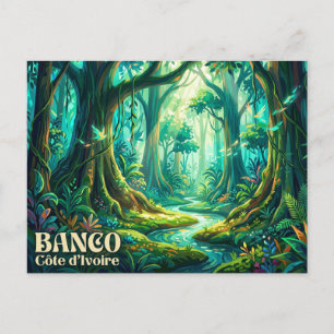 Banco Nationaal Park Ivoorkust Briefkaart