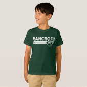 Bancroft Bobcat profiel Donkergroen T-shirt (Voorkant volledig)