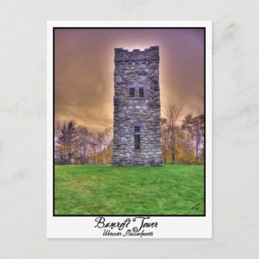 Bancroft Tower Briefkaart (Voorkant)