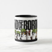 Band aan de grenzen - Mok (Midden)