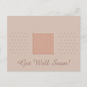Band-Aid Get Well Soon - Briefkaart