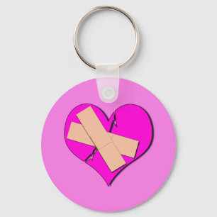 Band Aid Heart Sleutelhanger