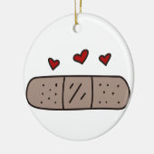 Band Aid Keramisch Ornament (Links)