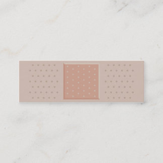 Band-Aid Plaster Medical Skinny Visitekaartje