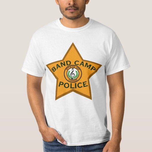 Band Camp Police T-shirt (Voorkant)