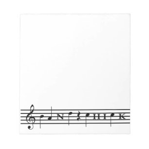Band Chick Notitieblok