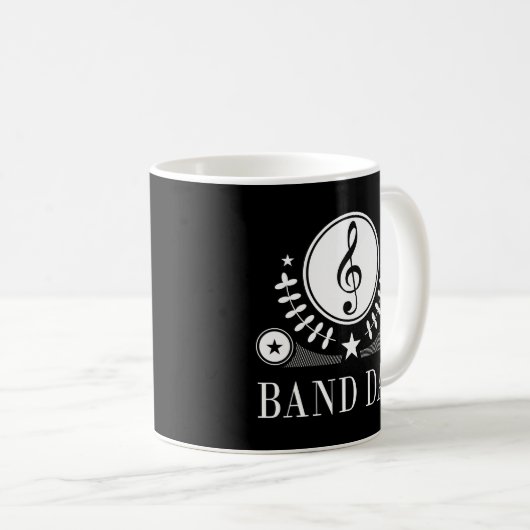 Band Dad Gift Idea Koffiemok (Voorkant rechts)