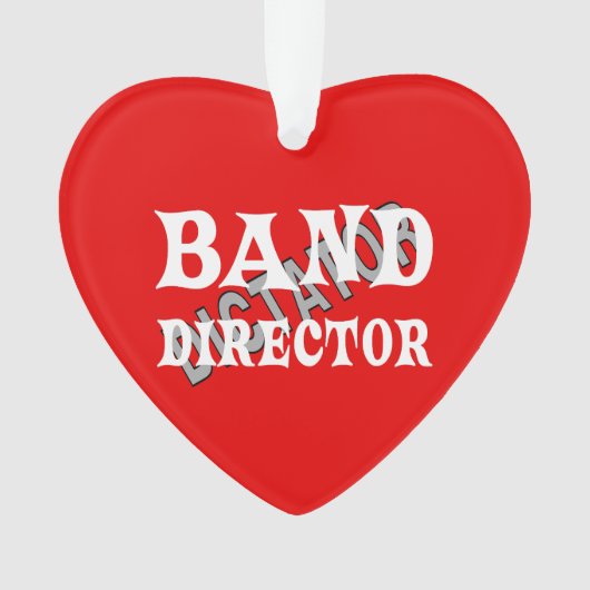 Band Director Dictator Ornament (voorkant)