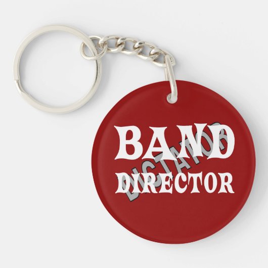 Band Director Dictator Sleutelhanger (Voorkant)