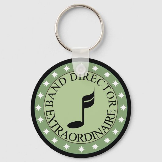 Band Director Gift Sleutelhanger (Voorkant)