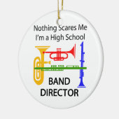 Band Director Keramisch Ornament (Links)