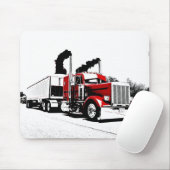 Band door Peterbilt Mousepad Muismat (Met muis)