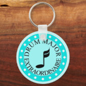 Band Drum Major Gift Sleutelhanger (Voorkant)