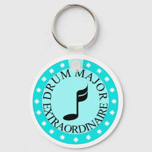 Band Drum Major Gift Sleutelhanger