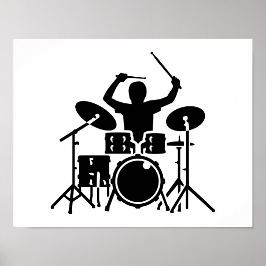 Band drummelvaten poster (Voorkant)
