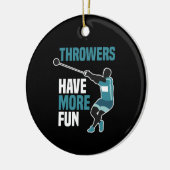 Band- en veldhamersport keramisch ornament (Links)