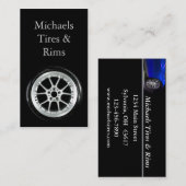 Band en velgen visitekaartje (Voorkant / Achterkant)