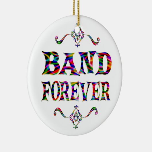 Band Forever Keramisch Ornament (Rechts)