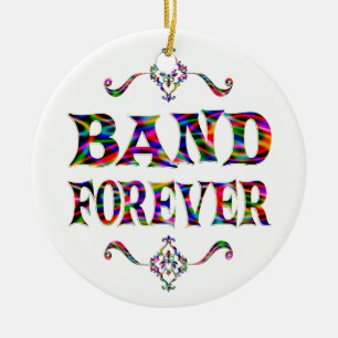Band Forever Keramisch Ornament