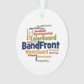 Band-front-Word Cloud Ornament (voorkant)