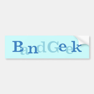 Band Geek Bumpersticker