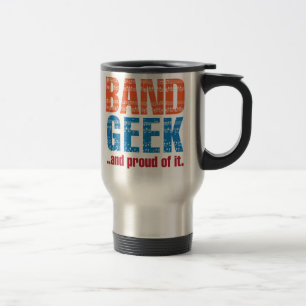 Band Geek ...en daar trots op. Reisbeker