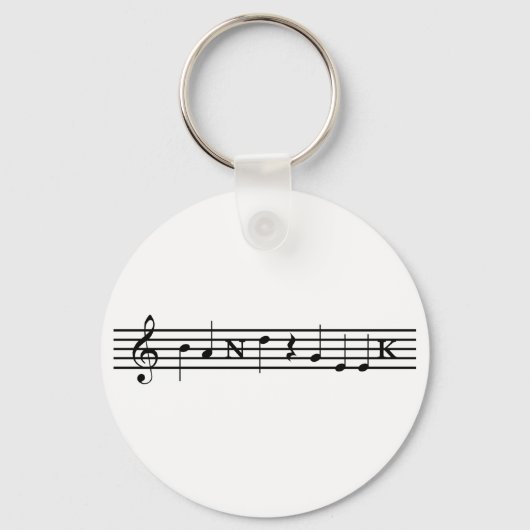 Band Geek Sleutelhanger (Voorkant)