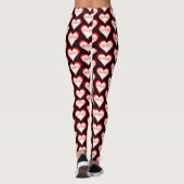 Band-harten Leggings (Achterkant)