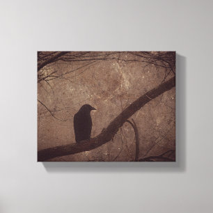 Band in de boom canvas afdruk