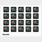 Band in de middelste sticker (Vel)