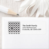 Band in de schapen etiket (Insitu)