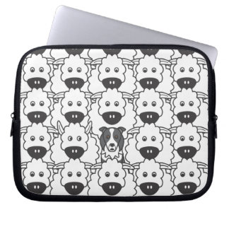 Band in de schapen laptop sleeve