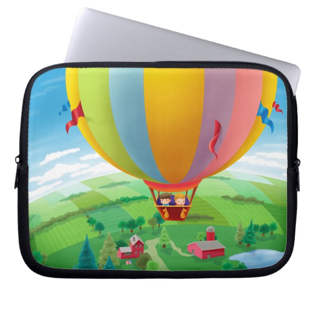 Band in de wind laptop sleeve (Voorkant)