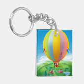 Band in de wind sleutelhanger (Voorkant Links)