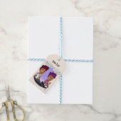 Band in potlood cadeaulabel (Met Touw)