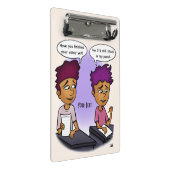 Band in potlood mini klembord (Schuin)