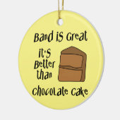 Band is geweldig keramisch ornament (Links)