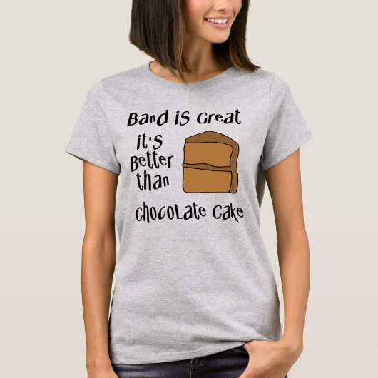 Band is geweldig t-shirt (Voorkant)