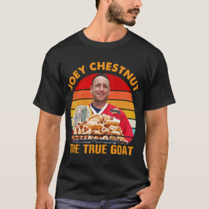 Band Joey Chestnut The True Goat Grafisch Voor Fan T-shirt