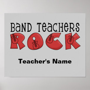 Band-leraar Poster