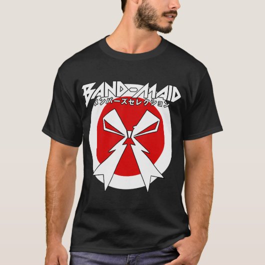BAND MAID ROCK T-SHIRT (Voorkant)
