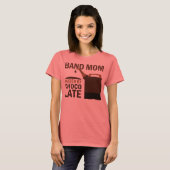 Band Mam (Funny) Chocolate T-shirt (Voorkant volledig)
