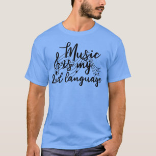 Band Member Rock Music is mijn tweede taal T-shirt