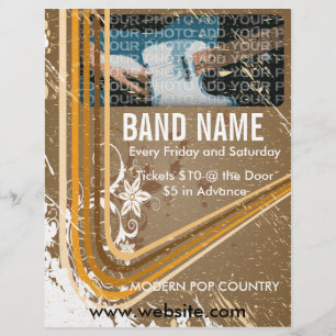 Band Name Music Flyer 3