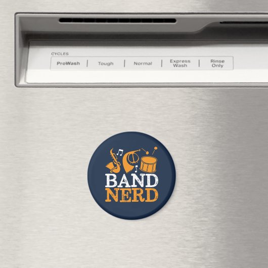 Band Nerd Funny en Cool Marching Band Magneet (Insitu (Vaatwasser))
