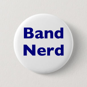 Band Nerd Ronde Button 5,7 Cm